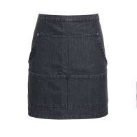 JEANS STITCH DENIM WAIST APRON 