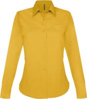 JESSICA > LADIES' LONG-SLEEVED SHIRT Yellow