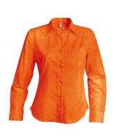 JESSICA > LADIES' LONG-SLEEVED SHIRT Orange