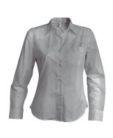 JESSICA > LADIES' LONG-SLEEVED SHIRT Marl Storm Grey