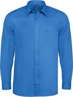 JOFREY > LONG-SLEEVED SHIRT Light Royal Blue