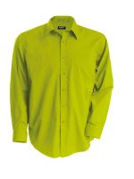 JOFREY > LONG-SLEEVED SHIRT Burnt Lime