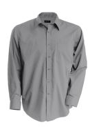 JOFREY > LONG-SLEEVED SHIRT Marl Storm Grey