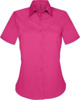 JUDITH > LADIES' SHORT-SLEEVED SHIRT Fuchsia