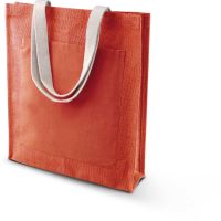 JUTE SHOPPER BAG Saffron