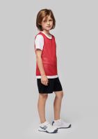 KID'S LIGHTWEIGHT MESH MULTISPORT BIB Sporty Red