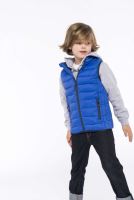 KIDS' LIGHTWEIGHT SLEEVELESS PADDED JACKET Red