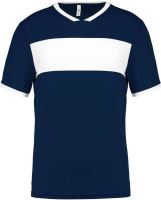 KIDS' SHORT SLEEVE JERSEY Sporty Navy/White