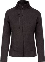 LADIES' FULL ZIP HEATHER JACKET 