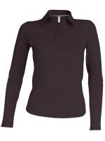 LADIES' LONG-SLEEVED POLO SHIRT 