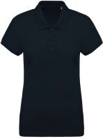 LADIES’ ORGANIC PIQUÉ SHORT-SLEEVED POLO SHIRT Navy