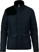 LADIES’ QUILTED JACKET Navy/Black