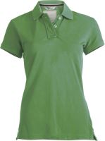 LADIES' SHORT SLEEVE PIQUE POLO SHIRT KARIBAN VINTAGE Vintage Green