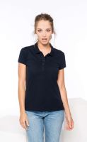 LADIES’ SHORT-SLEEVED PIQUÉ POLO SHIRT Light Sand