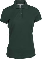 LADIES' SHORT-SLEEVED POLO SHIRT Forest Green