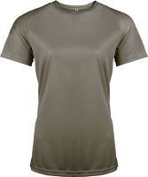 LADIES' SHORT-SLEEVED SPORTS T-SHIRT Olive