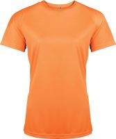 LADIES' SHORT-SLEEVED SPORTS T-SHIRT Orange