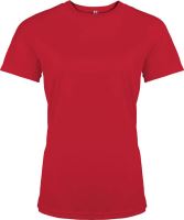 LADIES' SHORT-SLEEVED SPORTS T-SHIRT Red