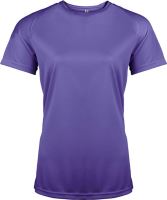 LADIES' SHORT-SLEEVED SPORTS T-SHIRT Violet