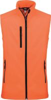 LADIES' SOFTSHELL BODYWARMER Fluorescent Orange