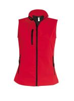 LADIES' SOFTSHELL BODYWARMER Red