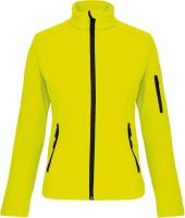 LADIES' SOFTSHELL JACKET Fluorescent Yellow