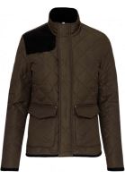 MEN'S QUILTED JACKET Mossy Green/Black