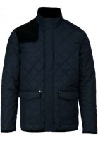 MEN'S QUILTED JACKET Navy/Black