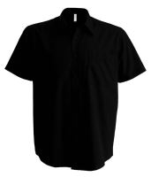 MEN'S SHORT-SLEEVED COTTON POPLIN SHIRT 