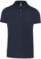 MEN'S SHORT SLEEVED JERSEY POLO SHIRT French Navy Heather