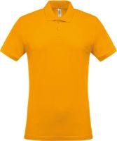 MEN'S SHORT-SLEEVED PIQUÉ POLO SHIRT Yellow