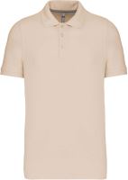 MEN'S SHORT-SLEEVED POLO SHIRT Light Sand