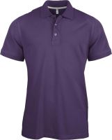 MEN'S SHORT-SLEEVED POLO SHIRT Purple