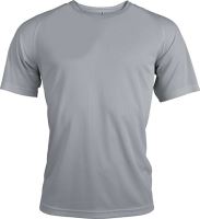 MEN'S SHORT-SLEEVED SPORTS T-SHIRT Fine Grey