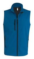 MEN'S SOFTSHELL BODYWARMER Aqua Blue