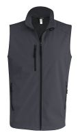 MEN'S SOFTSHELL BODYWARMER Titanium