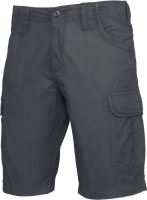 MULTIPOCKET BERMUDA SHORTS Dark Grey