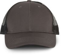 OEKOTEX CERTIFIED TRUCKER CAP Shale Grey/Black
