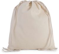 ORGANIC COTTON SMALL DRAWSTRING BAG Natural