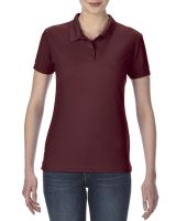 PERFORMANCE® LADIES' DOUBLE PIQUÉ POLO Maroon