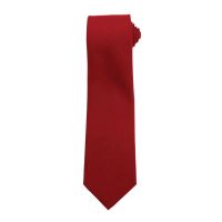 PLAIN WORK TIE Burgundy