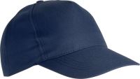 POLYESTER CAP - 5 PANELS Navy