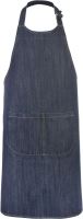 POLYESTER COTTON APRON WITH POCKET Denim