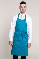 POLYESTER COTTON APRON WITH POCKET Mustard