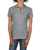 PREMIUM COTTON® LADIES' DOUBLE PIQUÉ POLO Graphite Heather