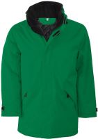 QUILTED PARKA Kelly Green