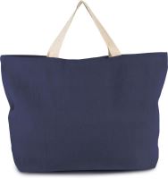 RUSTIC JUCO LARGE HOLD-ALL SHOPPER BAG Patriot Blue