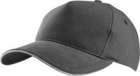 SANDWICH PEAK CAP - 5 PANELS Slate Grey/Light Grey