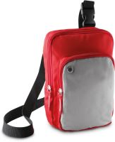 SHOULDER BAG Red/Light Grey