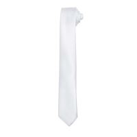 SLIM TIE White